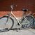 Vélo de ville beige Decathlon